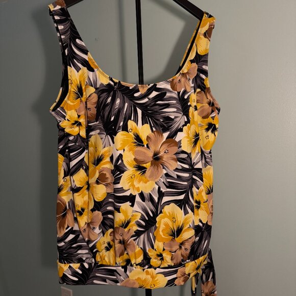 Swimsuits for All Side Tie Blouson Tankini Top 2 Patterns Size 20 - Picture 5 of 6